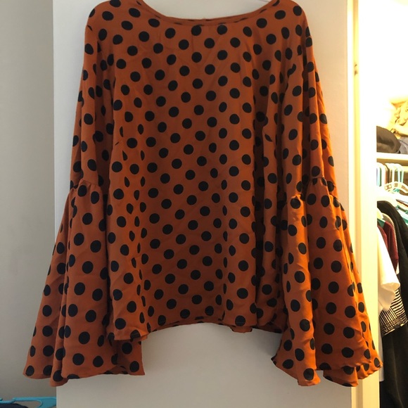 Tops - Bell-Sleeve Blouse